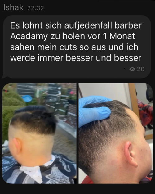 Barber Academy Ergebnis